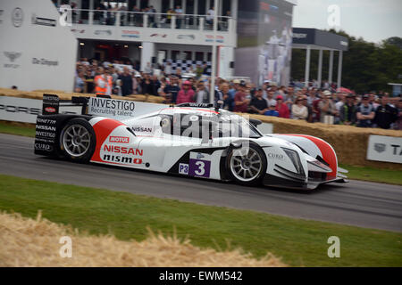 Goodwood, West Sussex, England, UK. 28. Juni 2015. Goodwood Festival of Speed. Das Goodwood Festival of Speed ist eine jährliche Hügel klettern mit historischen Motorsport-Fahrzeuge auf dem Gelände des Goodwood House, West Sussex statt. Bildnachweis: Mainpicture/Alamy Live-Nachrichten Stockfoto