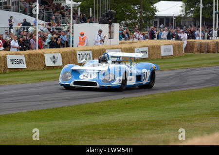 Goodwood, West Sussex, England, UK. 28. Juni 2015. Goodwood Festival of Speed. Das Goodwood Festival of Speed ist eine jährliche Hügel klettern mit historischen Motorsport-Fahrzeuge auf dem Gelände des Goodwood House, West Sussex statt. Bildnachweis: Mainpicture/Alamy Live-Nachrichten Stockfoto