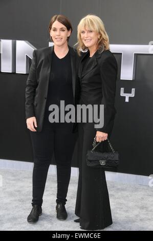 Kalifornien, USA. 28. Juni 2015. 28. Juni 2015 - California - MEGAN ELLISON auf der "Terminator Genisys" Los Angeles Premiere im Dolby Theatre, Hollywood statt. Bildnachweis: Paul Fenton/ZUMA Draht/Alamy Live-Nachrichten Stockfoto