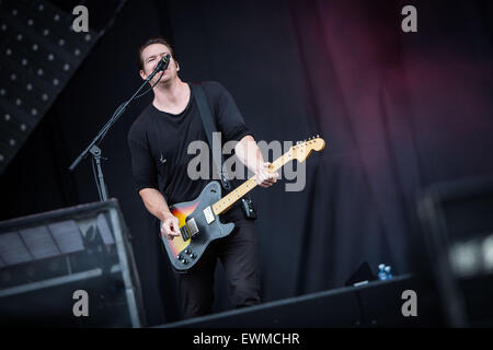 OneRepublic Höchstleistungen live Pinkpop Festival 2015 in Landgraaf Niederlande © Roberto Finizio/Alamy Live News Stockfoto