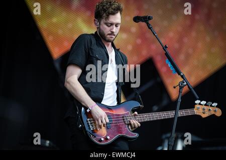 OneRepublic Höchstleistungen live Pinkpop Festival 2015 in Landgraaf Niederlande © Roberto Finizio/Alamy Live News Stockfoto