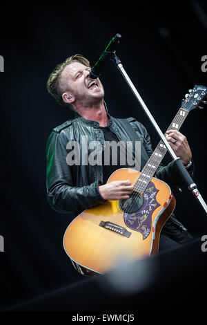 OneRepublic Höchstleistungen live Pinkpop Festival 2015 in Landgraaf Niederlande © Roberto Finizio/Alamy Live News Stockfoto