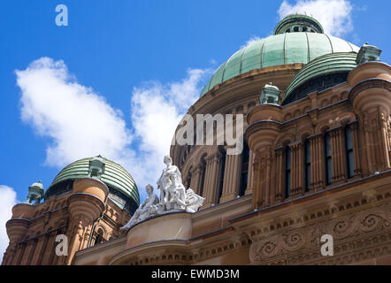 Australien, Sydney, architektonische Details des alten Rathauses Palastes in der George Street Stockfoto