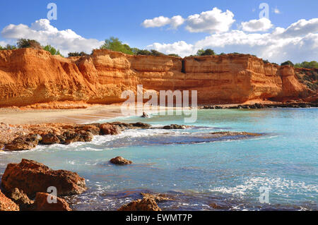 Sa Caleta, Ibiza Stockfoto