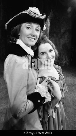 Cinderella, Pantomime, Fototermin, Alexandra Theatre, Birmingham, 19. Dezember 1975. Stockfoto