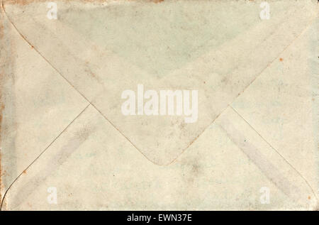 Alte leere e-Mail-Umschlag Stockfoto