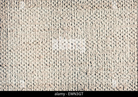 Strukturierte Elfenbein Vinyl Art materiellen Hintergrund, den Schuss hautnah. Stockfoto