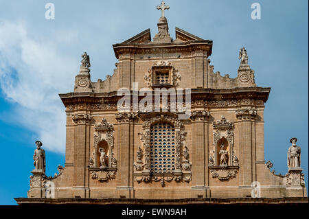 Apulien Grecia Salentina Galatone SS. Crocifisso Sanctuary Stockfoto