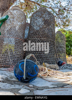 Meer Angeln fallen Stockfoto