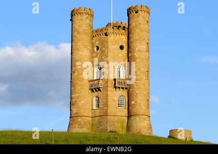 Historischen Broadway Tower Worcestershire England UK England GB Europa Stockfoto