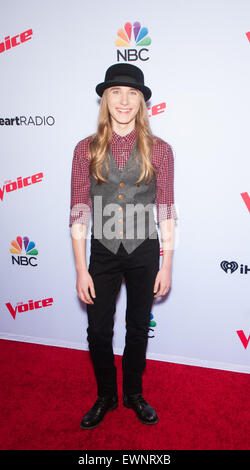 Das Break Stimme Frühlingskonzert Mitwirkende: Sawyer Fredericks wo: West Hollywood, Kalifornien, Vereinigte Staaten, wann: 24. April 2015 Stockfoto