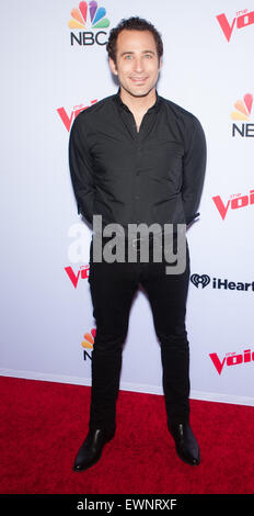 Das Break Stimme Frühlingskonzert Mitwirkende: Joshua Davis wo: West Hollywood, Kalifornien, Vereinigte Staaten, wann: 24. April 2015 Stockfoto