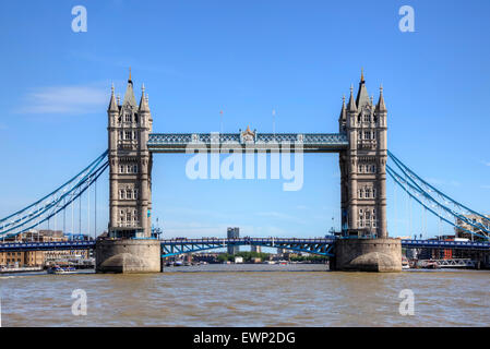 Tower Bridge, London, England, Vereinigtes Königreich Stockfoto