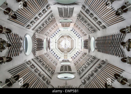 Die Hall of Steel im Musée Royal Armouries in Leeds, West Yorkshire Stockfoto