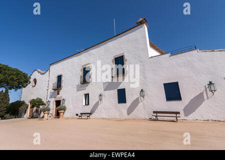 Hotel Restaurant El weit. Stockfoto