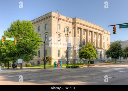 Ed Jones Federal Building und U.S. Courthouse in Jackson, Tennessee. Stockfoto