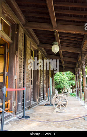 Kyu Iwasaki Tei Gärten, Taito-Ku, Tokyo, Japan Stockfoto