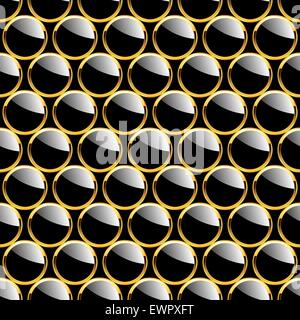 Platte. Nahtlose Muster. Zusammenfassung Hintergrund. Stock Vektor