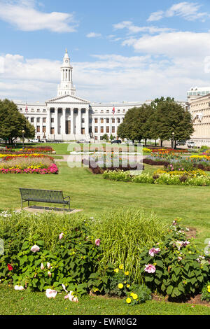 Denver County Gerichtsgebäude, Colorado, USA Stockfoto