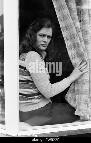 Pocken Ausbruch Birmingham 1978. Janet Parker wurde ein britischer medizinischer Fotograf die letzte Person, die an Pocken sterben. Sie war versehentlich zu einer Belastung ausgesetzt, die in einem Forschungslabor auf dem Boden unten an der University of Birmingham gewachsen war Stockfoto