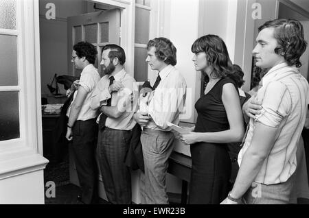 Pocken Ausbruch Birmingham 1978. Janet Parker wurde ein britischer medizinischer Fotograf die letzte Person, die an Pocken sterben. Sie war versehentlich zu einer Belastung ausgesetzt, die in einem Forschungslabor auf dem Boden unten an der University of Birmingham gewachsen war Stockfoto