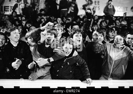 Darlington 2-1 Middlesbrough FA Pokalspiel im Feethams statt. 8. Januar 1985. Stockfoto