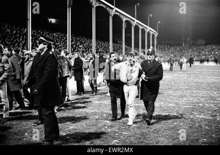 Darlington 2-1 Middlesbrough FA Pokalspiel im Feethams statt. 8. Januar 1985. Stockfoto