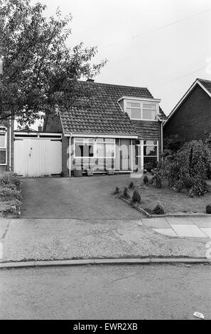 Pocken Ausbruch Birmingham 1978. Janet Parker wurde ein britischer medizinischer Fotograf die letzte Person, die an Pocken sterben. Sie war versehentlich zu einer Belastung ausgesetzt, die in einem Forschungslabor auf dem Boden unten an der University of Birmingham gewachsen war Stockfoto