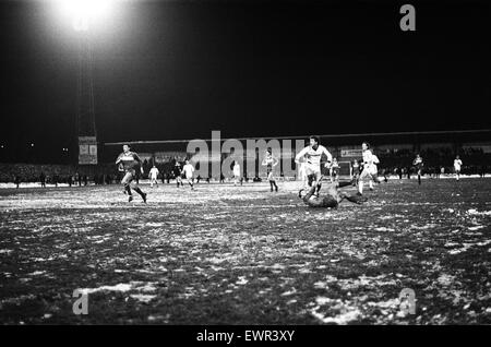 Darlington 2-1 Middlesbrough FA Pokalspiel im Feethams statt. 8. Januar 1985. Stockfoto