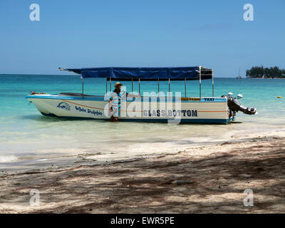 Strand Mont Choisy Ile Maurice Indischer Ozean Stockfoto