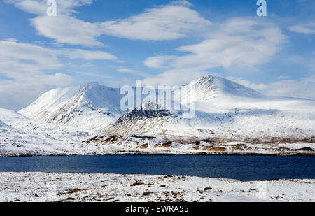 Man Na - h Achlaise und The Black Mount Stockfoto