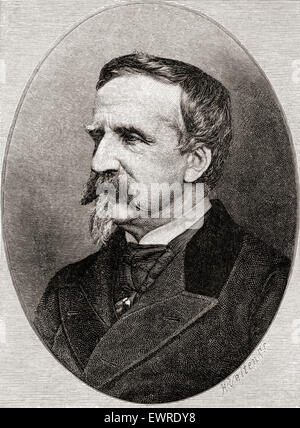 Henri Eugène Philippe Louis d'Orléans, Duc d'Aumale, 1822 – 1897.  Führer der Orleanists, eine politische Fraktion im 19. Jahrhundert, die konstitutionelle Monarchie Frankreich zugeordnet. Stockfoto