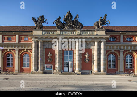 Filmmuseum, Marstall, breiten Straße, Potsdam, Brandenburg Stockfoto