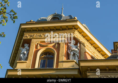 Villa in der Nähe von Heiliger See, Potsdam, Brandenburg Stockfoto