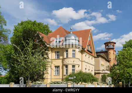 Villa in der Nähe von Heiliger See, Potsdam, Brandenburg Stockfoto