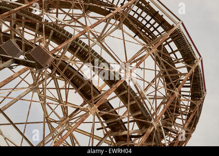 Die Cyclone-Achterbahn, Coney Island, Brooklyn, New York, USA Stockfoto