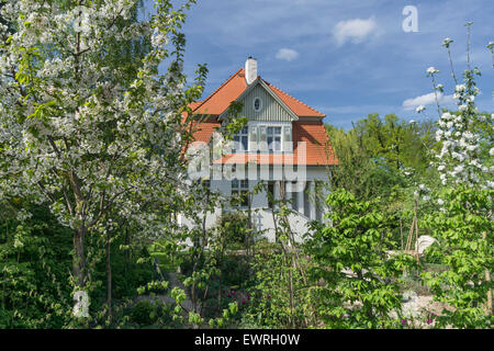 Villa in der Nähe von Heiliger See, Potsdam, Brandenburg Stockfoto