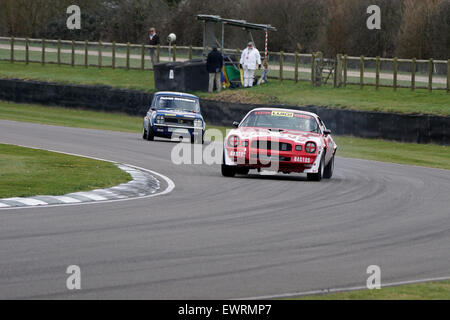 Chevrolet Camaro z28 auf dem Goodwood-Mitglieder treffen Stockfoto