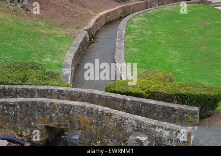 Gehweg-Brücke Stockfoto