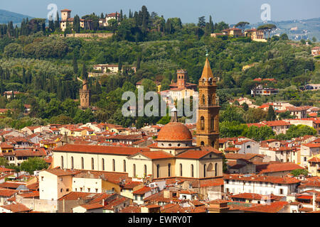 Oltrarno und Santo Spirito in Florenz, Italien Stockfoto