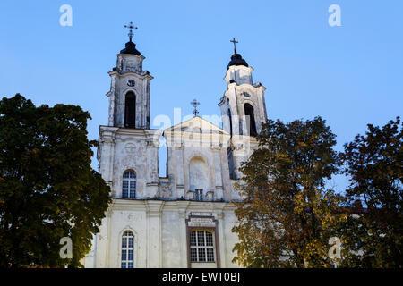 Kirche von Str. Francis Xavier, Kaunas, Litauen. Stockfoto