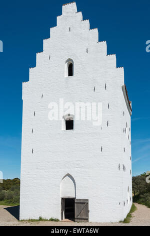 Die Sand-verschlungen Buried Kirche (Tilsandede Kirke), Skagen, Region Nord-Jütland, Dänemark Stockfoto