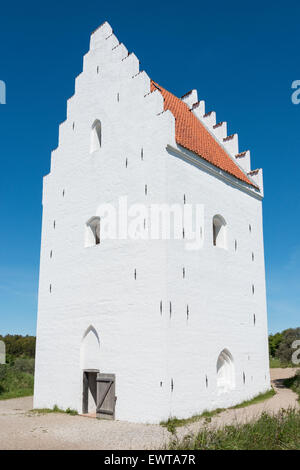 Die Sand-verschlungen Buried Kirche (Tilsandede Kirke), Skagen, Region Nord-Jütland, Dänemark Stockfoto