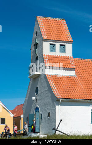 Die schwedische Seeleute Kirche, Skagen, Nord-Jütland Region, Dänemark Stockfoto