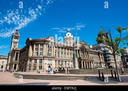 Der Rat Haus Victoria Square in Birmingham City, West Midlands England UK Stockfoto