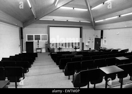 Krankenhaus der Königin-Elizabeth, Sheriff Hill, Gateshead, England. 20. Juni 1990. Hörsaal Stockfoto