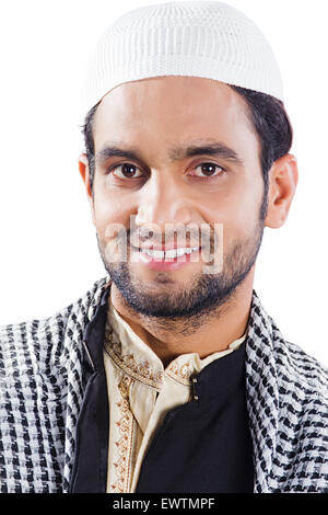 1 indische muslimischen Mann Stockfoto