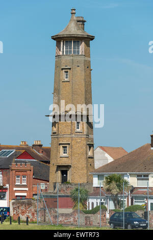 18. Jahrhundert Harwich hohe Leuchtturm (Harwich Museum), Harwich Green, Harwich, Essex, England, Vereinigtes Königreich Stockfoto