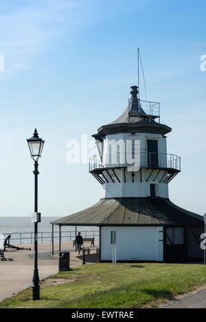 18. Jahrhundert Harwich Low Leuchtturm (Harwich Maritime Museum), Harwich, Essex, England, Vereinigtes Königreich Stockfoto