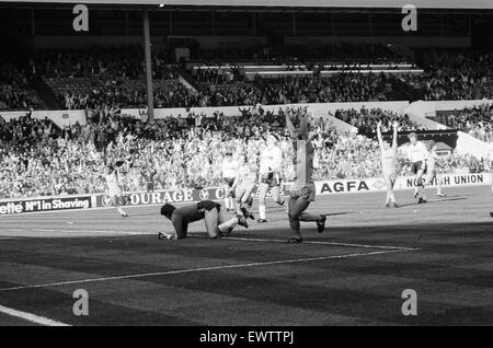 Luton Town 1-4 lesen, 1988 Simod Cup-Finale, Wembley Stadium, London, Sonntag, 27. März 1988. Stockfoto